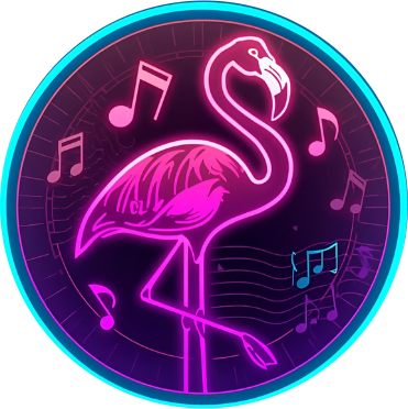 Music Flamingo logo