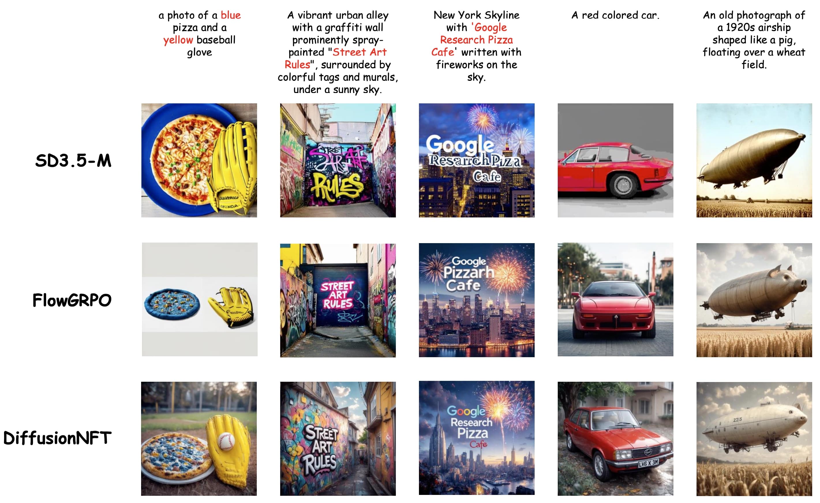 Qualitative comparison