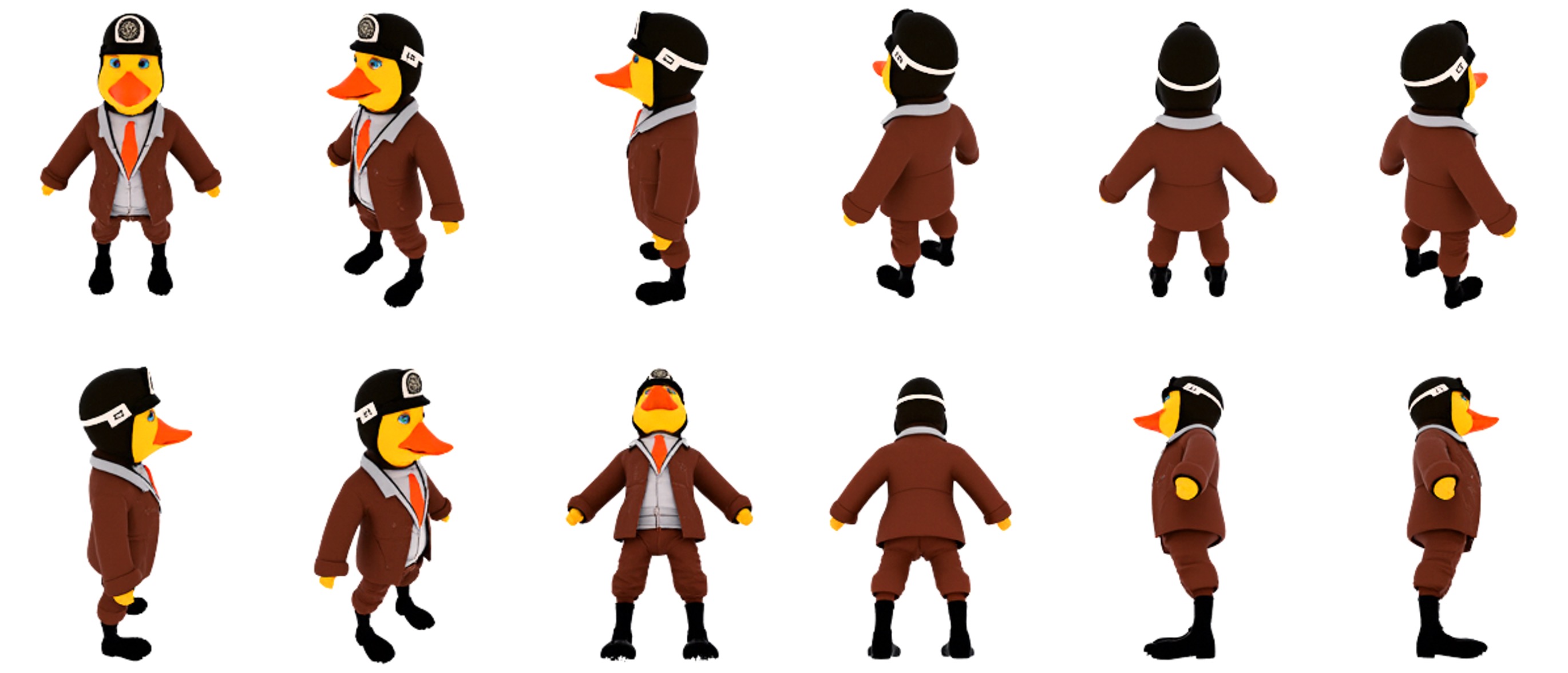 12-view sample: goose pilot