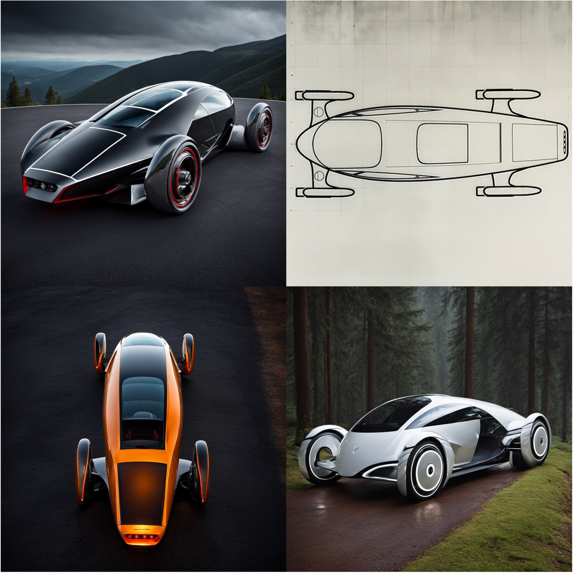 Reference images (car)