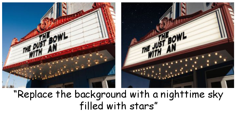 Additional general editing results.