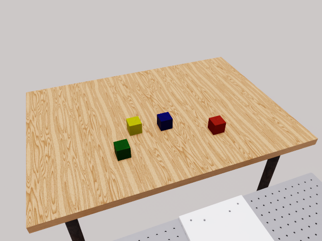 RoboLab scene for BlockStackingSpecifiedOrder