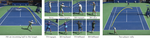 Learning Physically Simulated Tennis Skills from Broadcast Videos